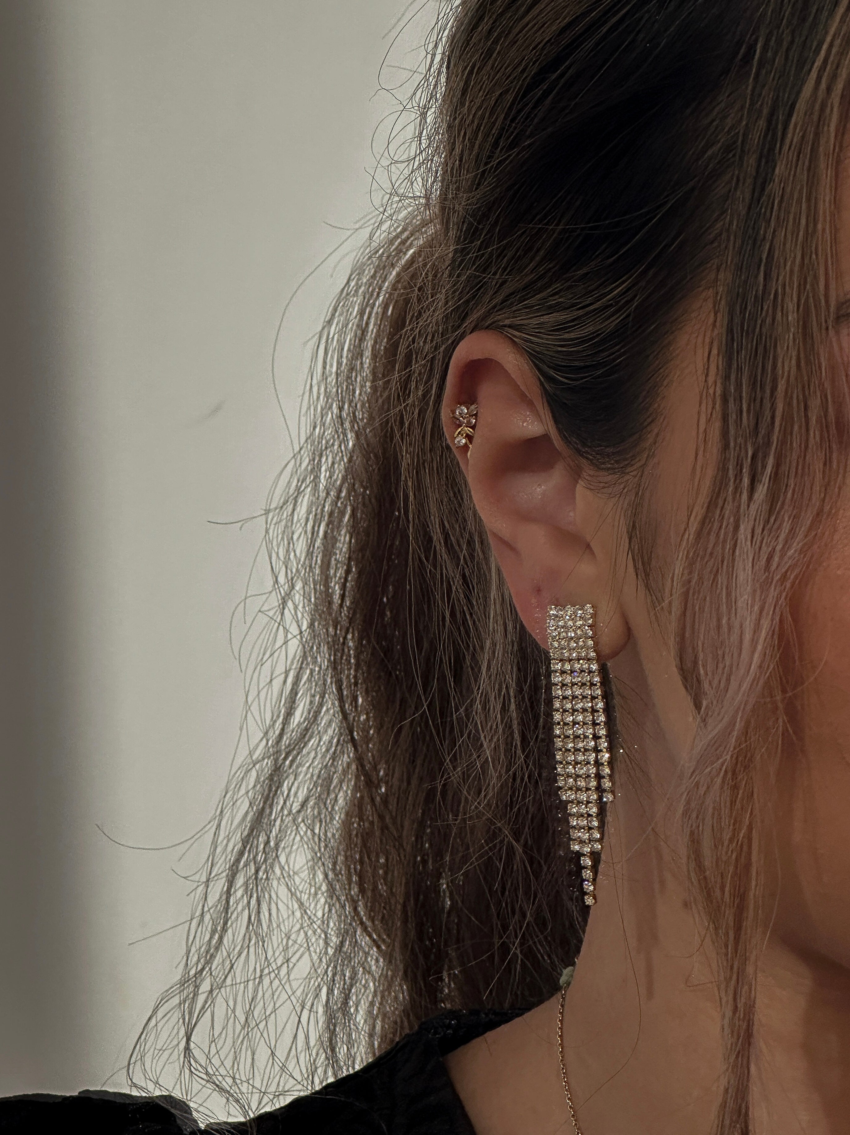 STUSHINE Earrings - Sølvfarget